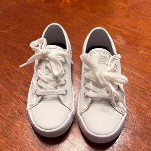 Keds Toddler Girls Kickstart Jr. Sneakers size 10.5 White Leather